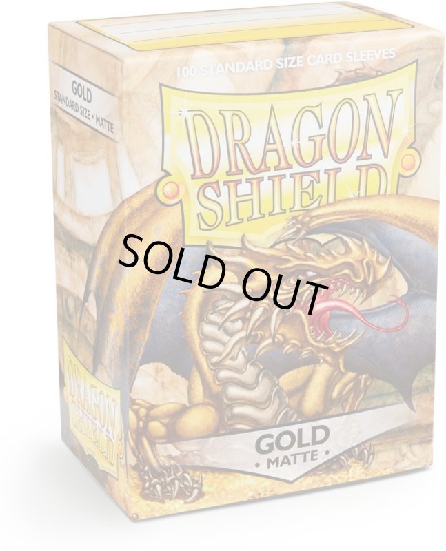 画像1: DS スリーブMスタンダードゴールド(100枚 (1)