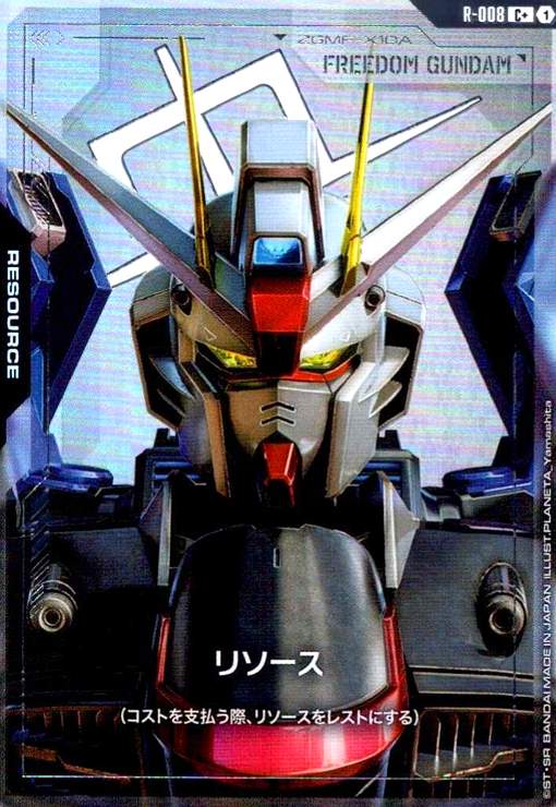 画像1: リソース(フリーダムガンダム)(C+)(R-008) (1)